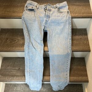 Levi Strauss 501 light wash size 28